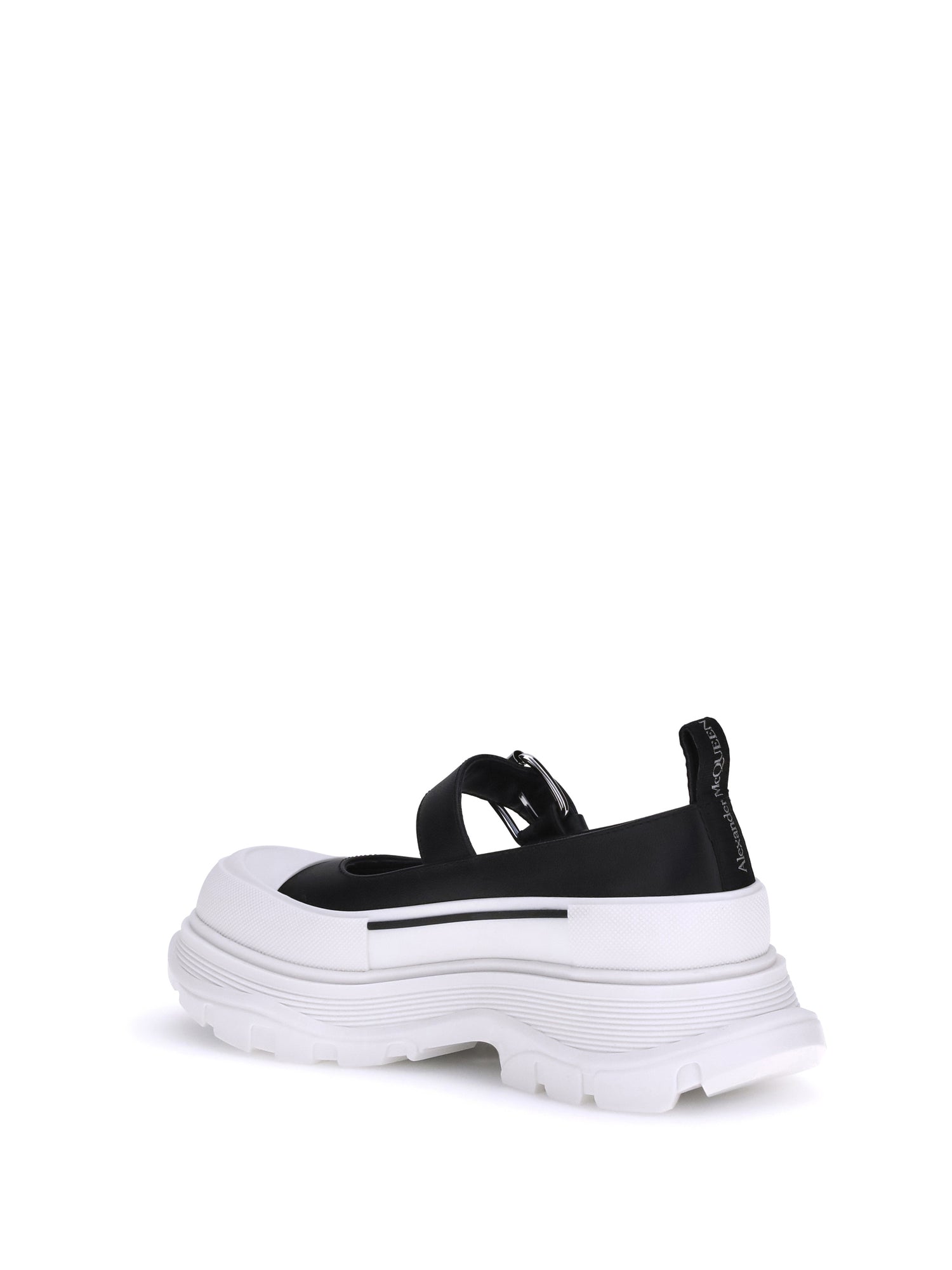 ALEXANDER MCQUEEN 36 leather and rubber sneakers