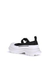 ALEXANDER MCQUEEN 36 leather and rubber sneakers