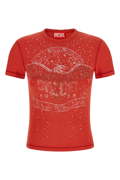 the diesel t-marsy-rib-cry t-shirt redefines casual aesthetics through a sarto