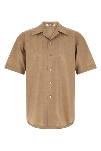 summer twist cashmere poplin shirt