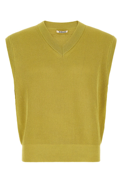 ribbed knit vest