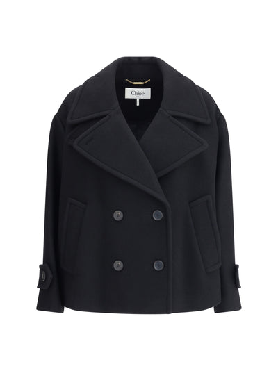 oversize short coat