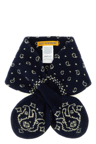 the guest in residence bandana bowtie scarf redefines winter accessories throu