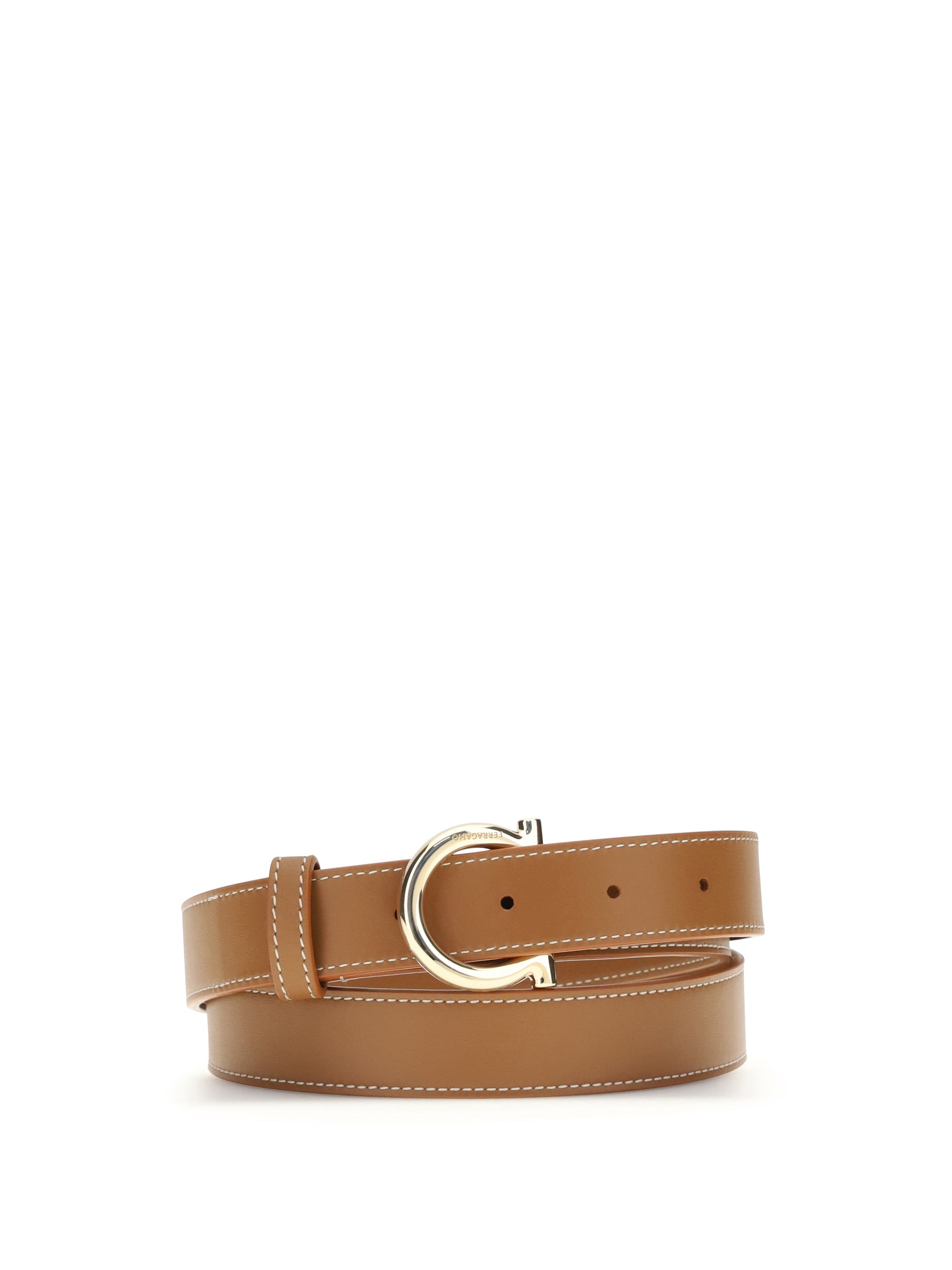 FERRAGAMO 75 gancini belt