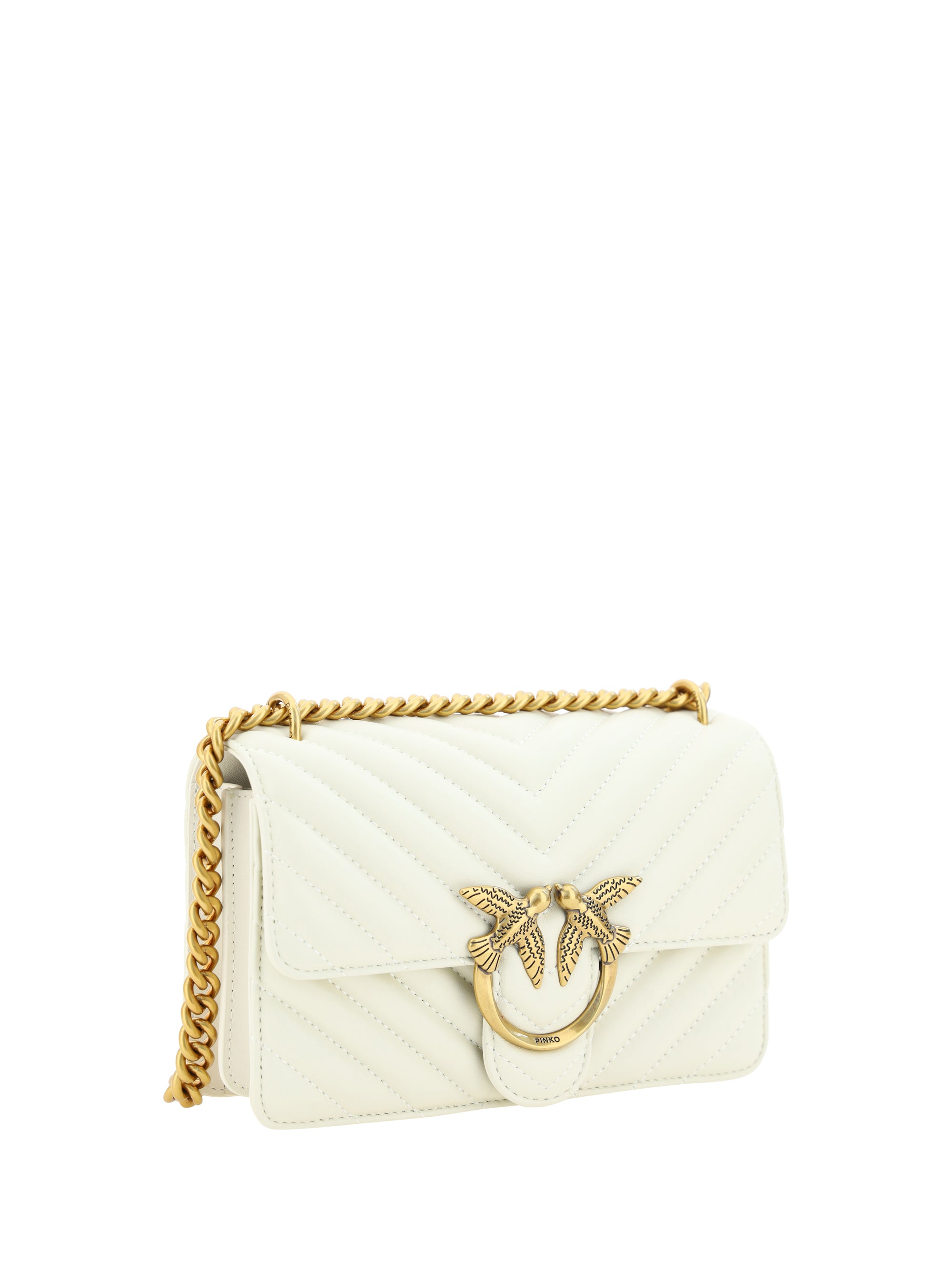 PINKO OS mini love shoulder bag