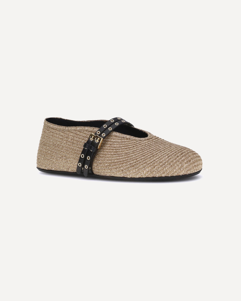 raffia ballerinas