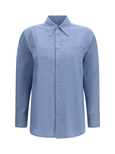 korinne cotton and silk shirt