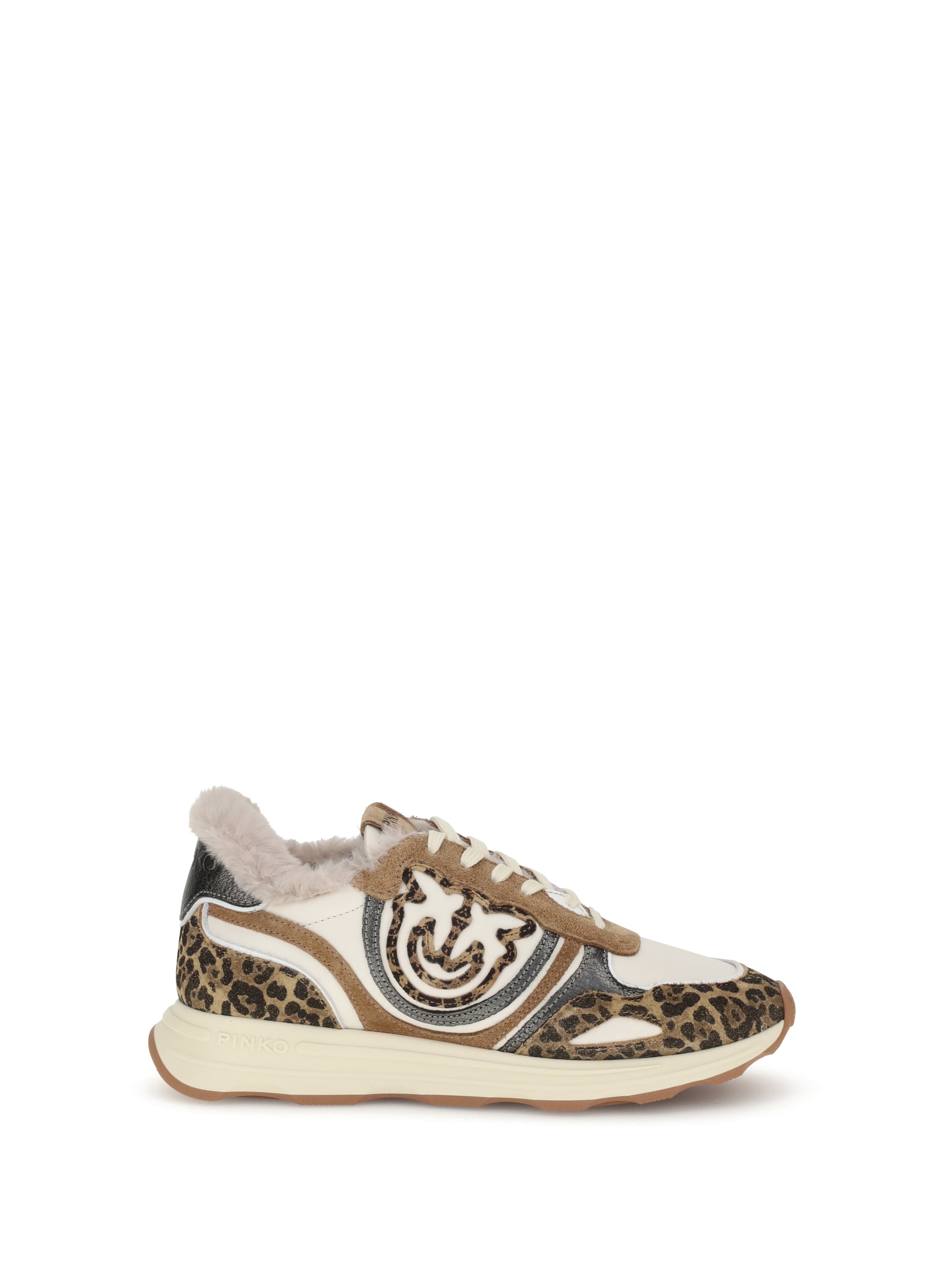 PINKO 37 zoe 01 leopard sneakers