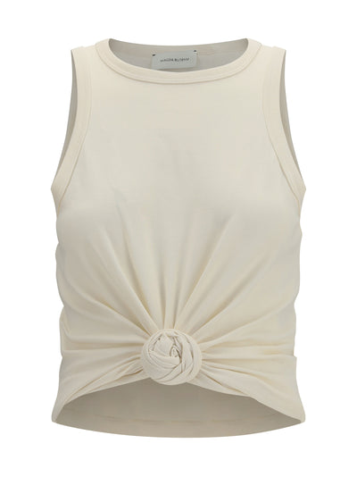 knotted tank top