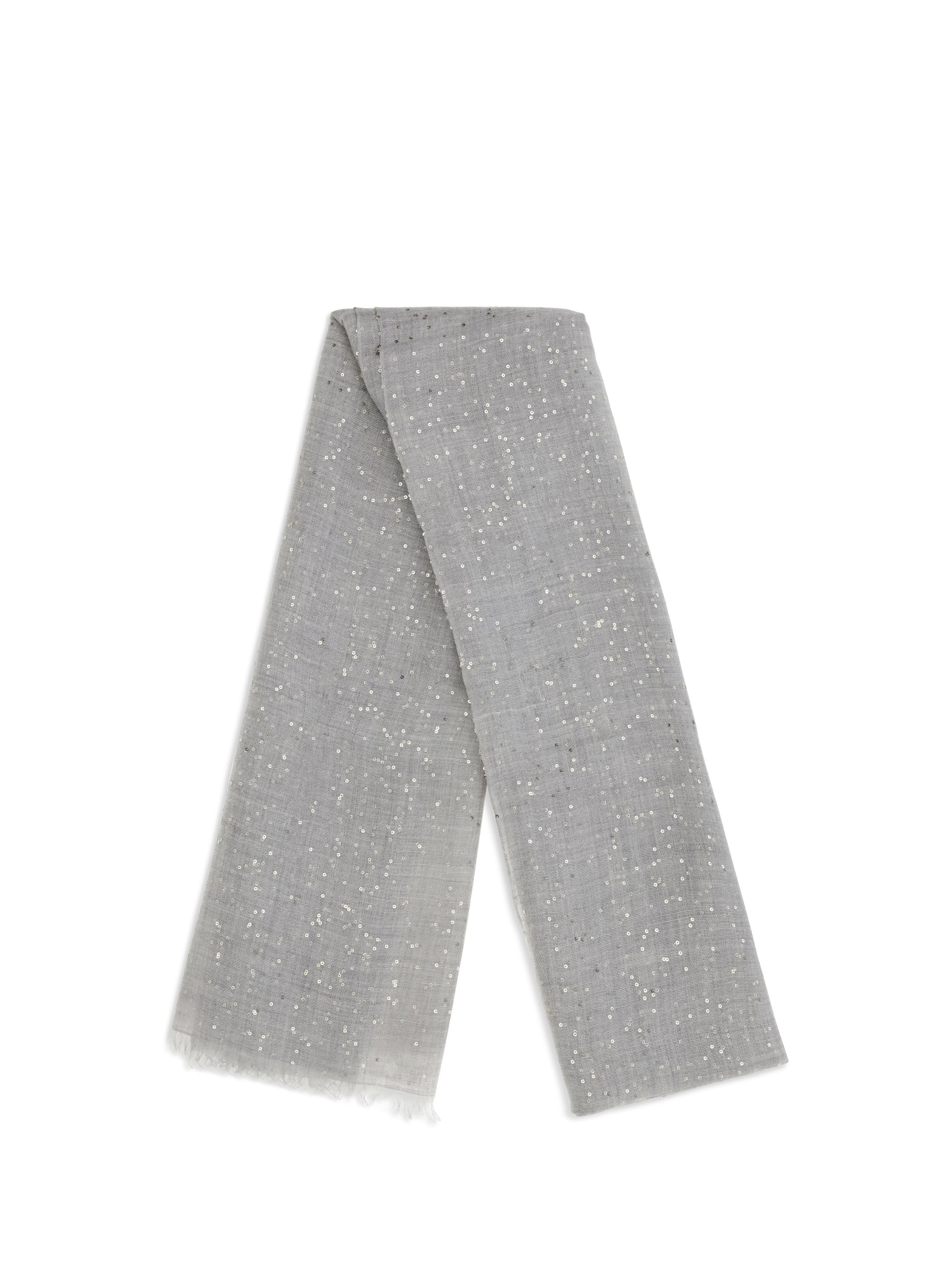BRUNELLO CUCINELLI OS cashmere scarf