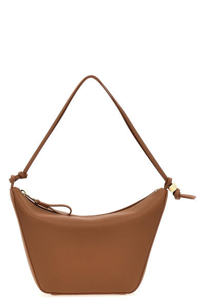 mini hammock hobo leather shoulder bag