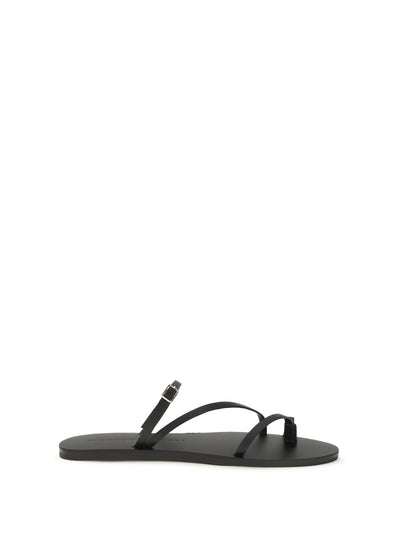 giorgia leather strappy sandals