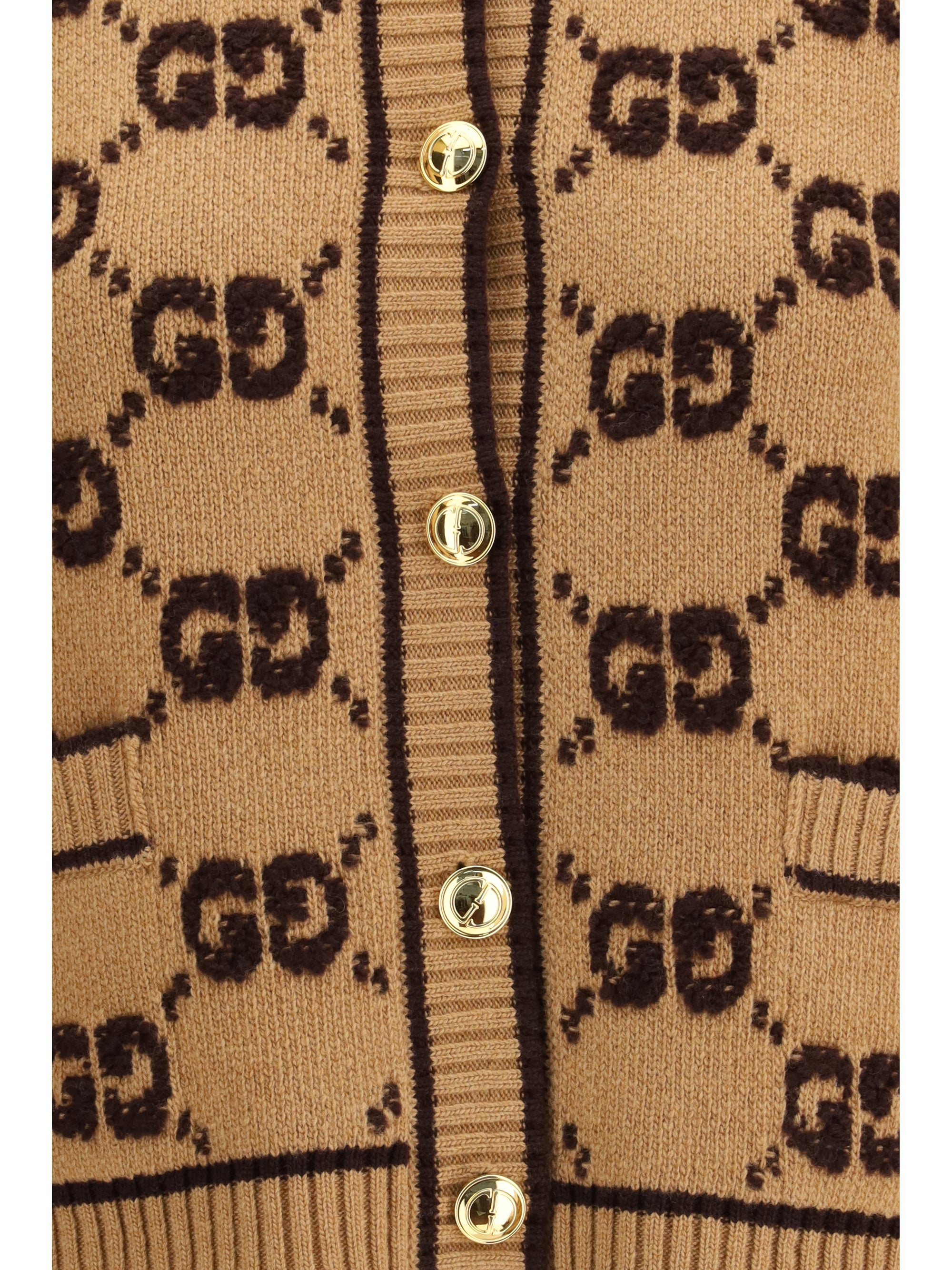 GUCCI M wool cardigan