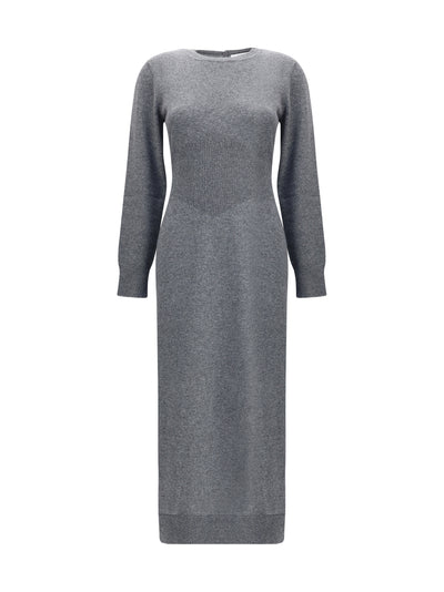 long knit dress