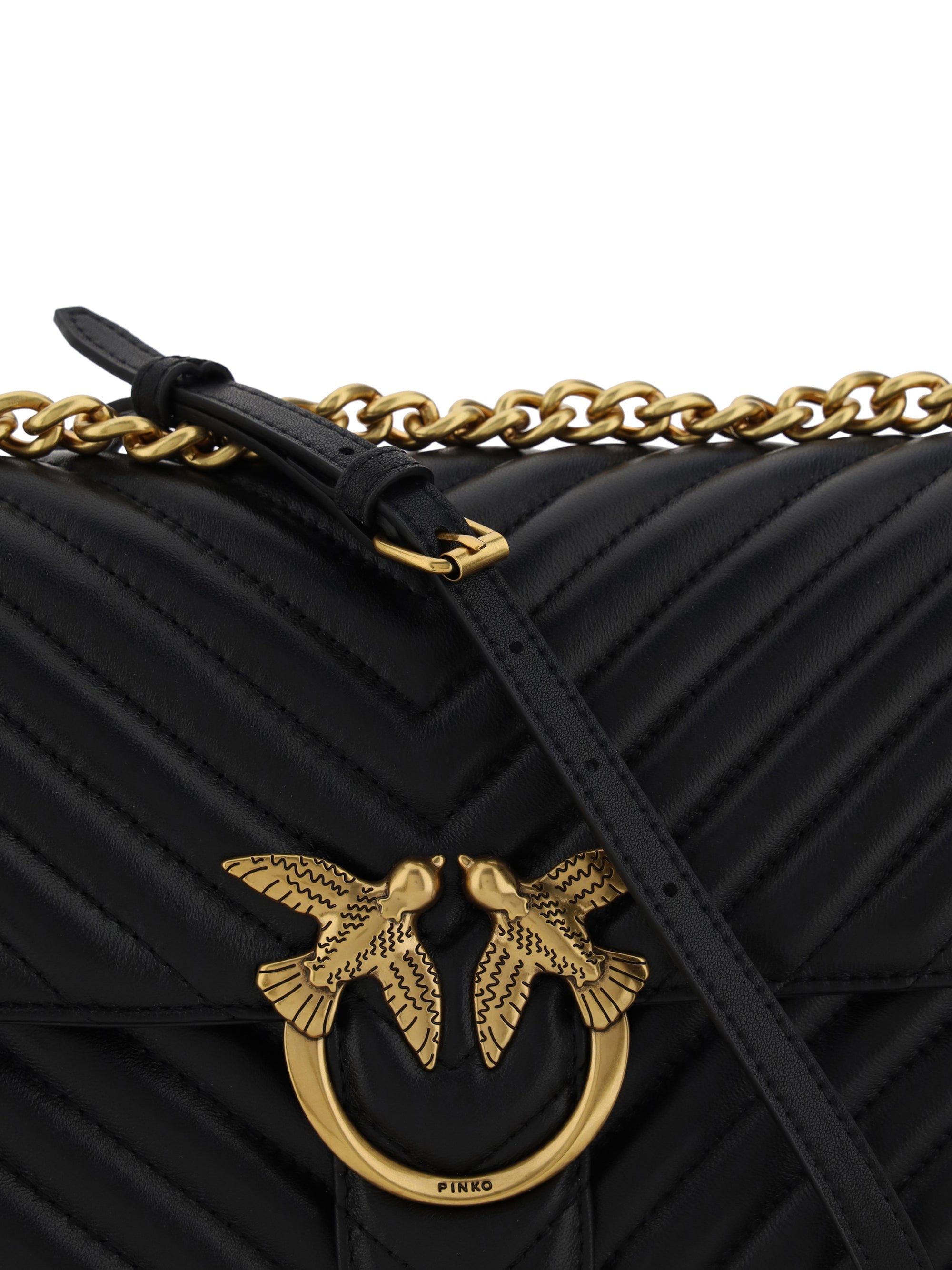 PINKO OS love one classic shoulder bag