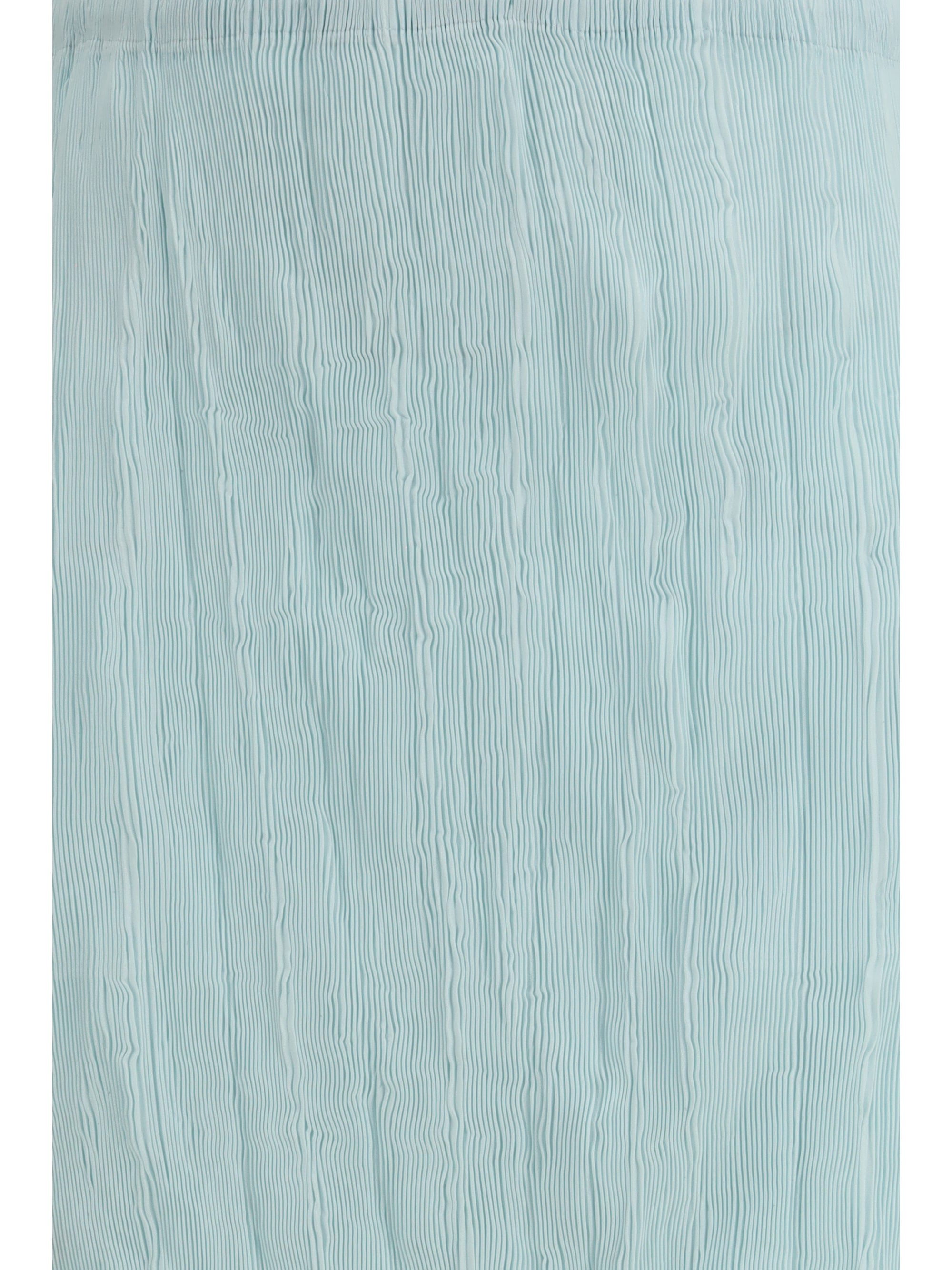 GONGDID DESIGN OS wavy midi skirt