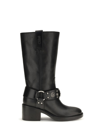 dakota buckle knee-high boots