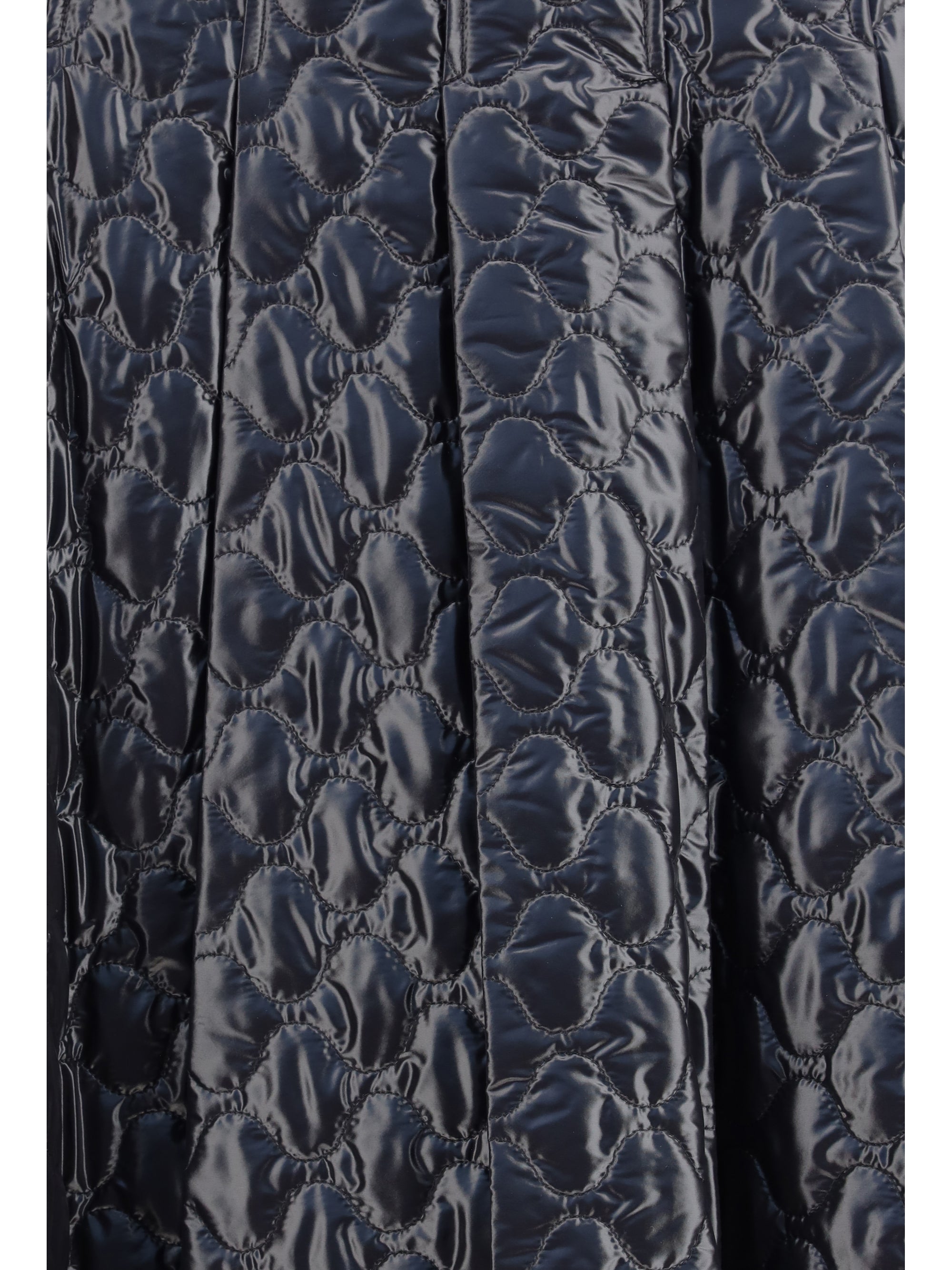 MONCLER 38 padded midi skirt