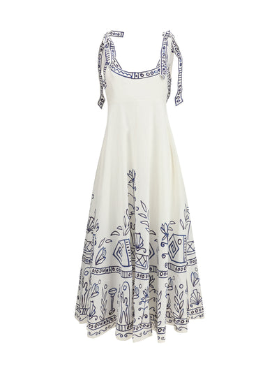 leela ballet midi sundress