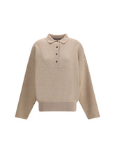 JACQUEMUS 34 polo sweater la maille vareuse pallone