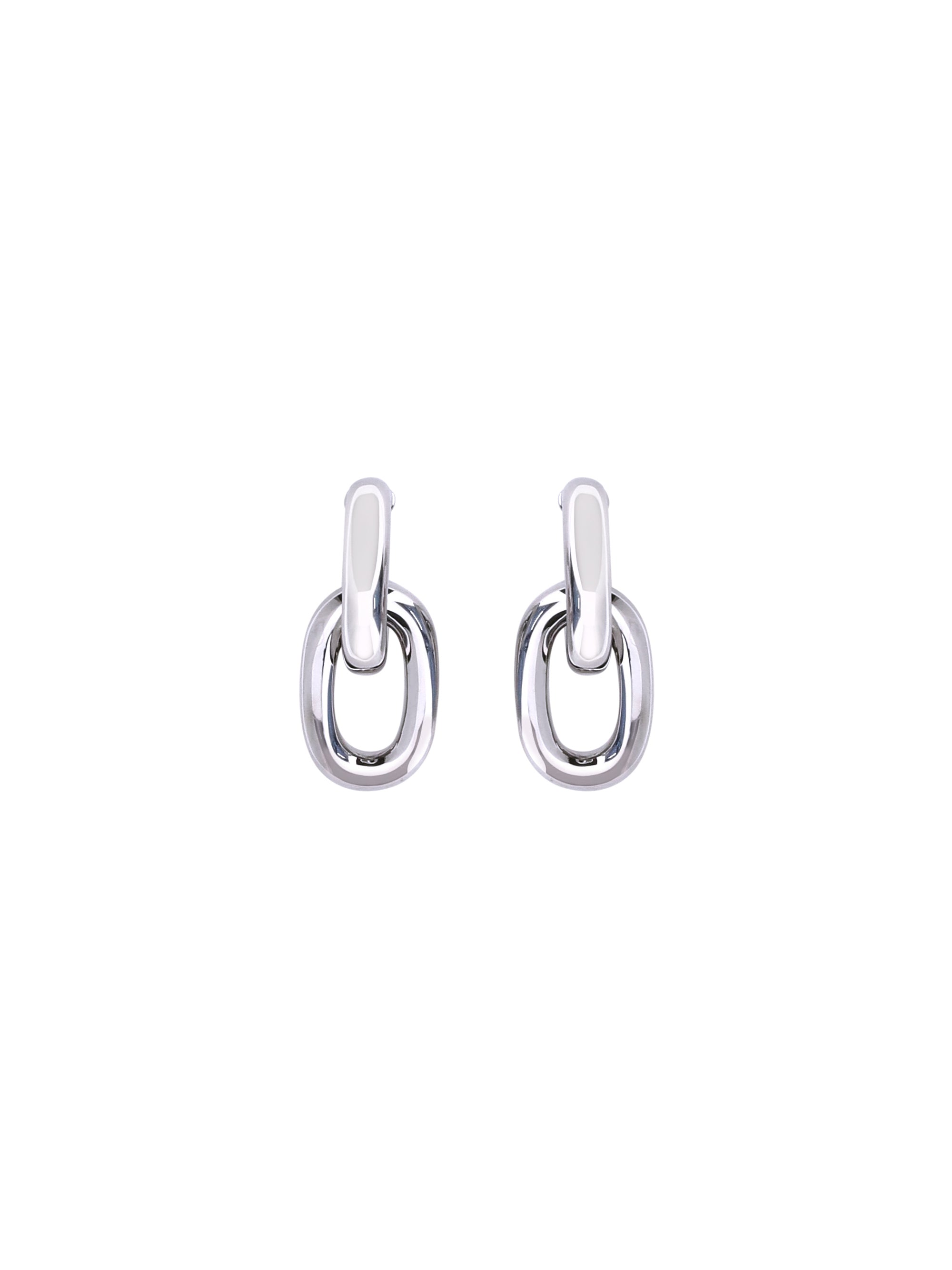 RABANNE OS double xl link earrings