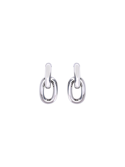 double xl link earrings