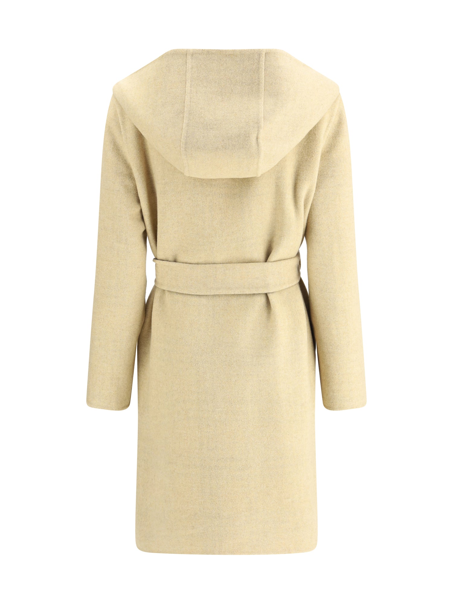 BURBERRY 6 reversible wool robe coat