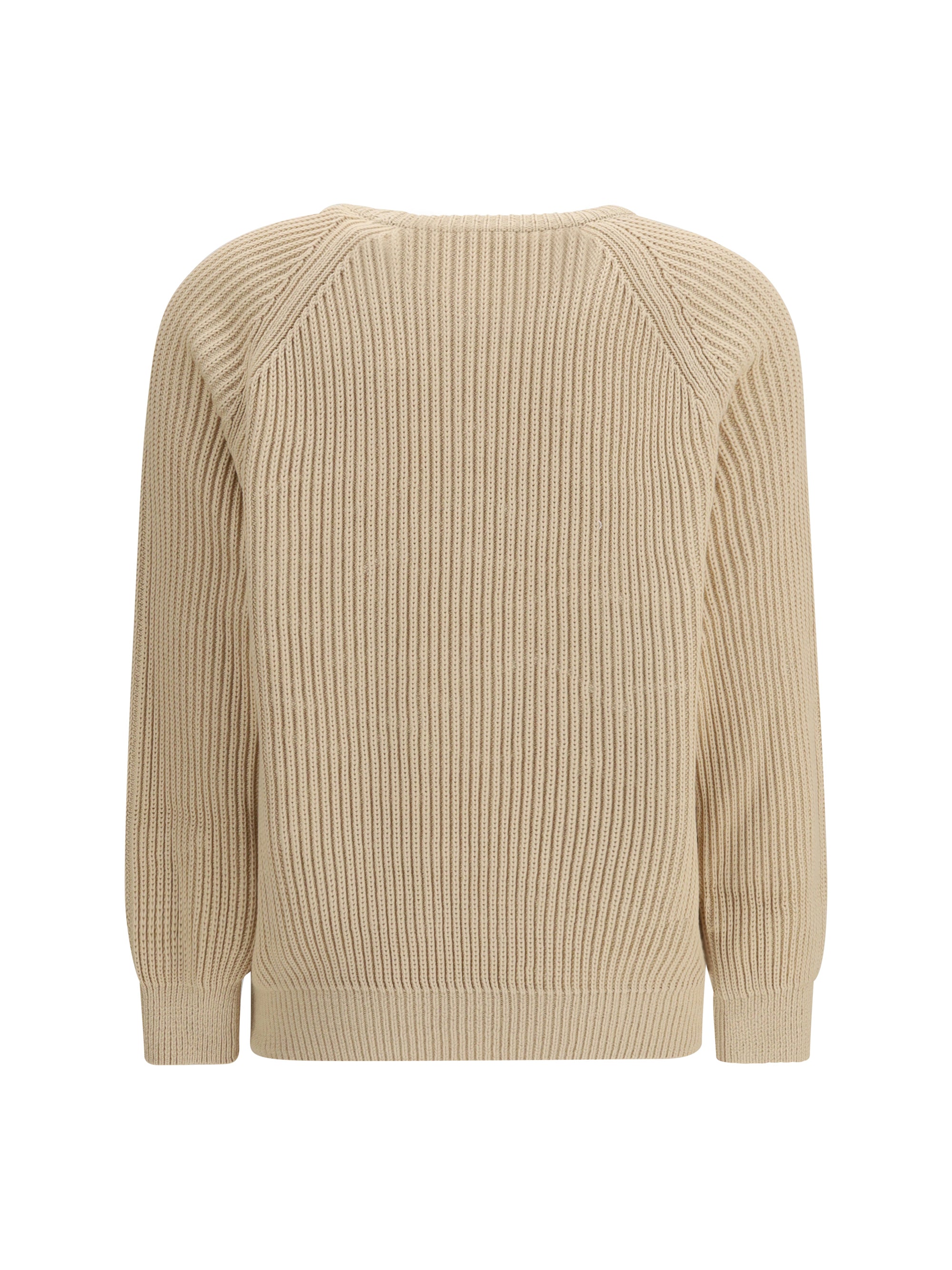 SAINT LAURENT S ribbed cotton pullover
