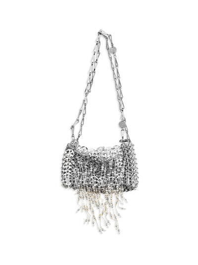 nano 1969 pearl fringe shoulder bag