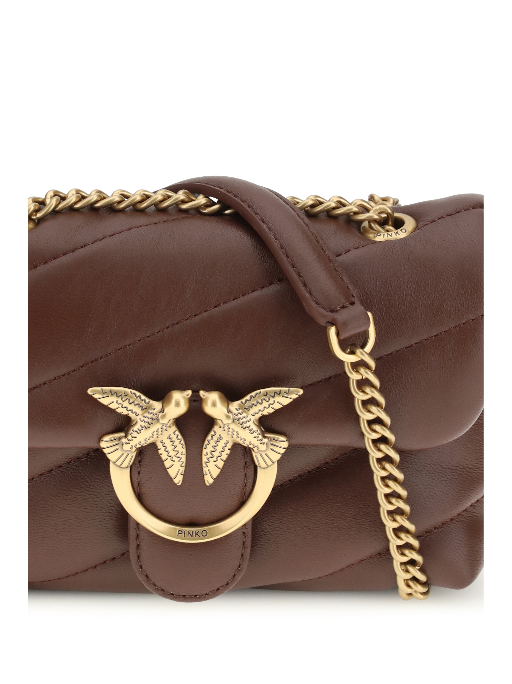 PINKO OS love baby shoulder bag