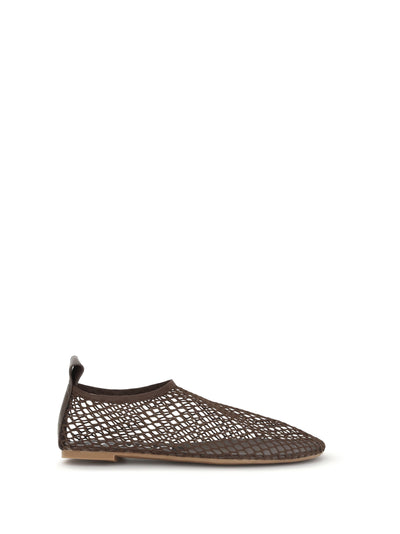 high mesh ballerinas