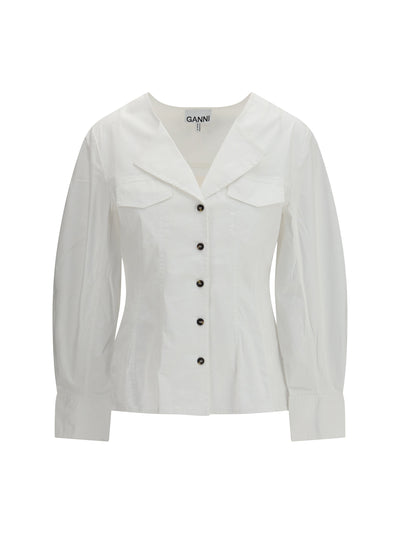 long-sleeve cotton shirt