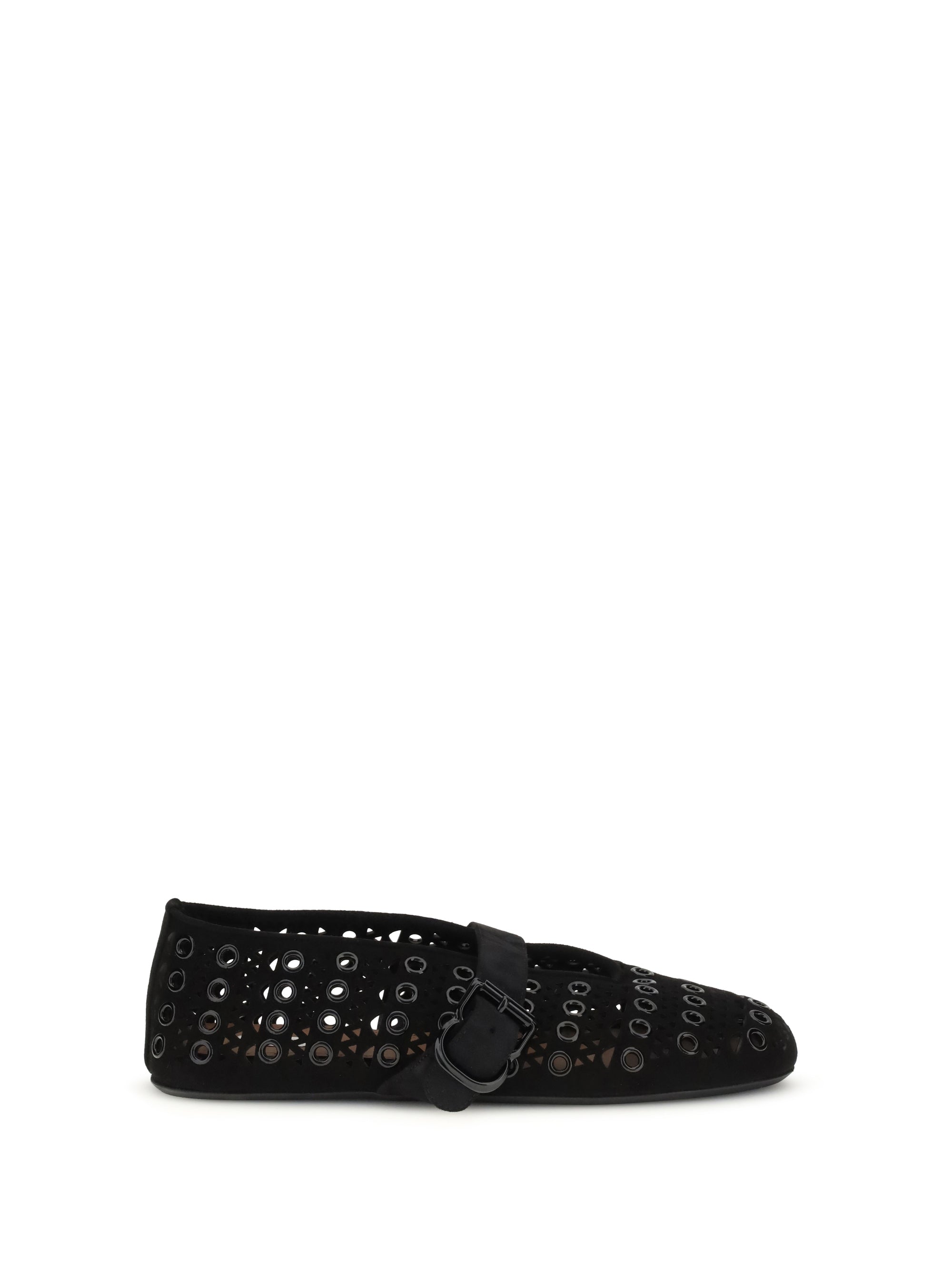 ALAIA 36 vienne ballerinas with eyelets