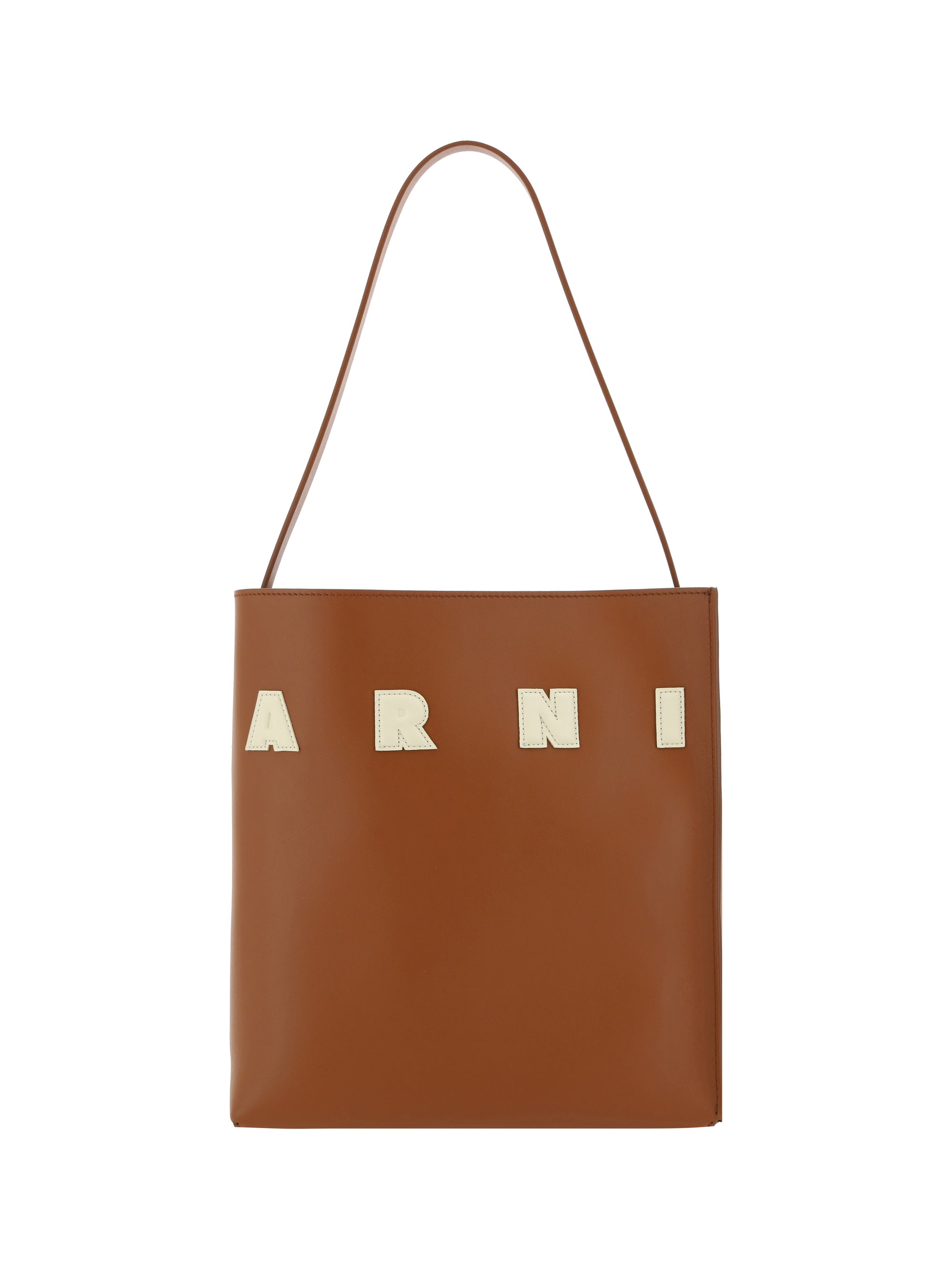MARNI OS leather tote bag