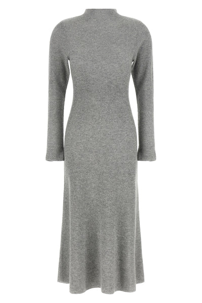 the fabiana filippi midi dress defines an essential silhouette through a skilful