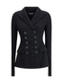 DOLCE & GABBANA 42 double-breasted jacket in wool