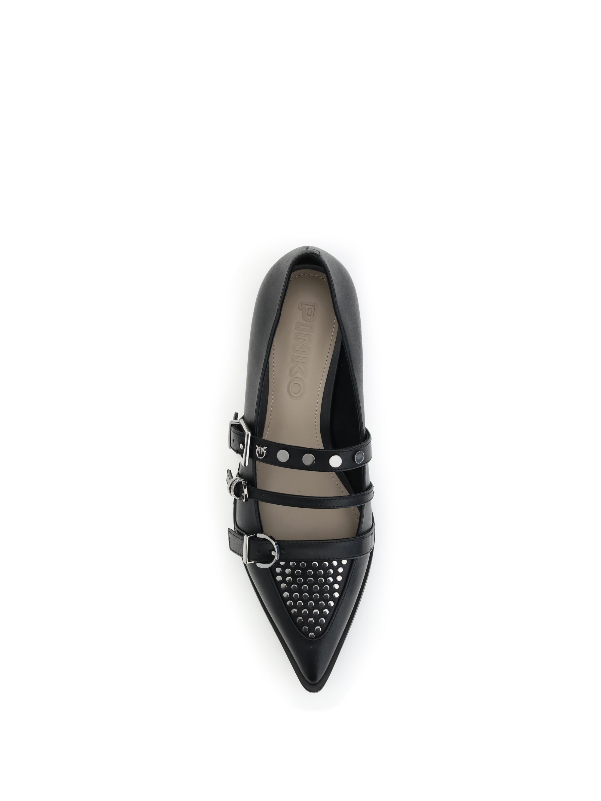 PINKO 36 studded ballerinas