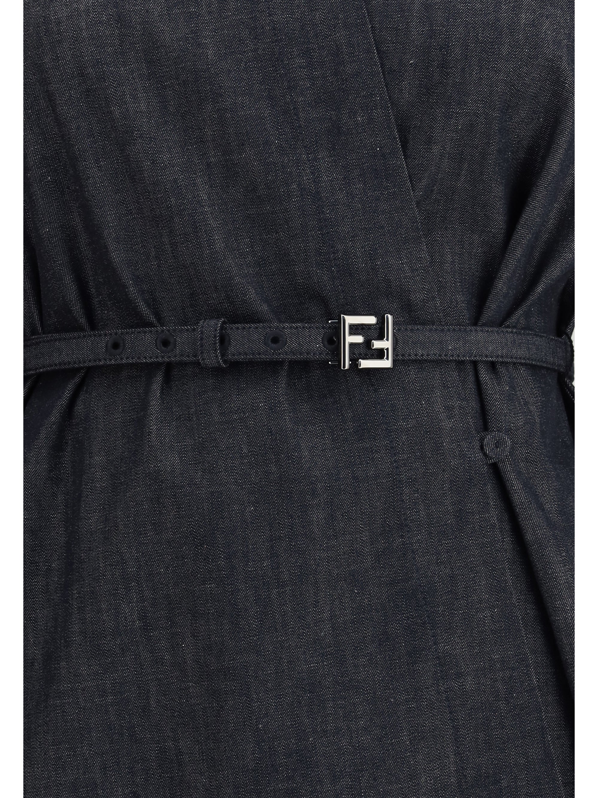 FENDI 38 chambray dress