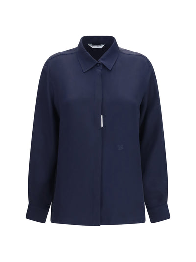 geranio crepe de chine shirt