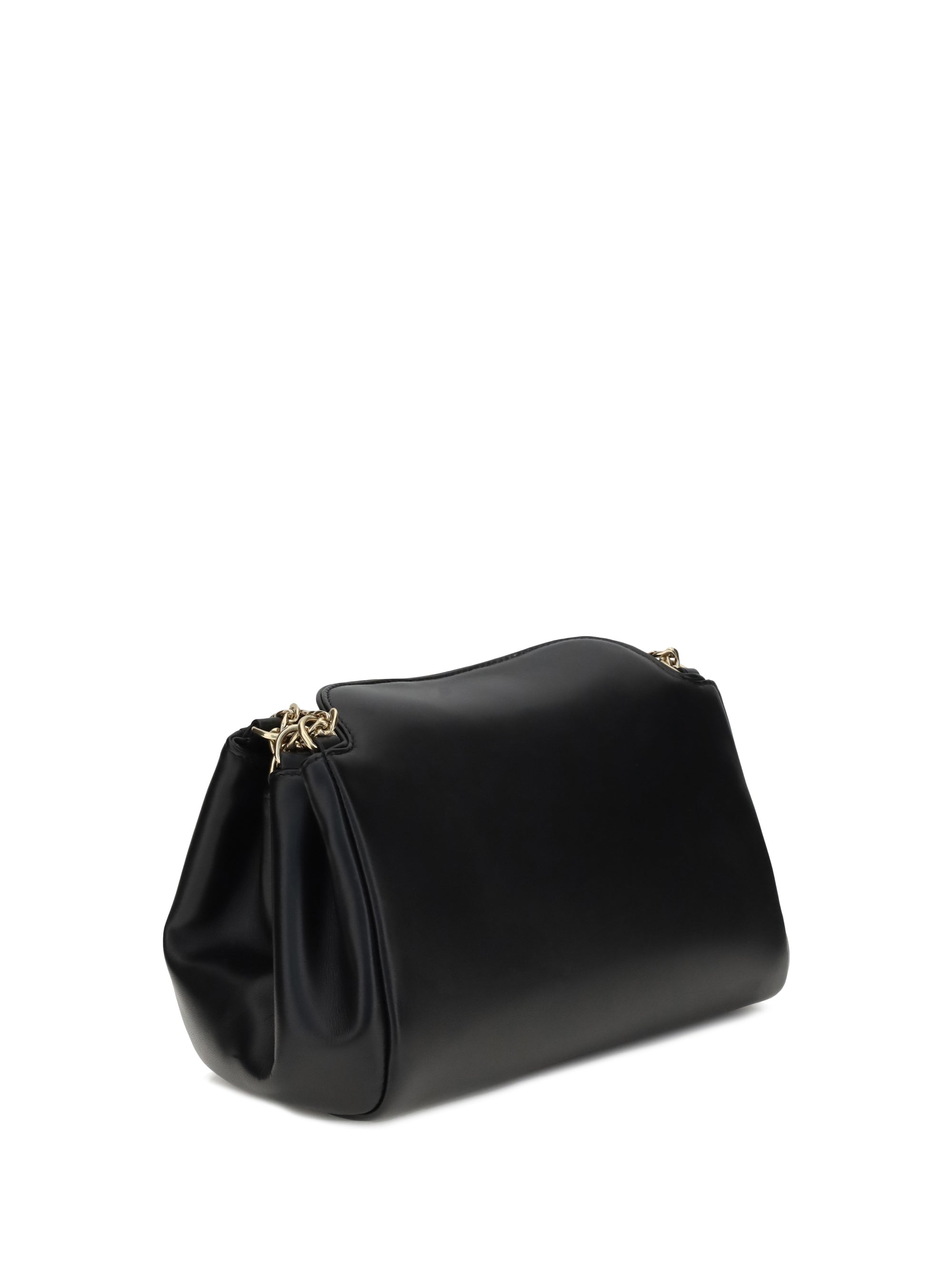 PRADA OS leather shoulder bag