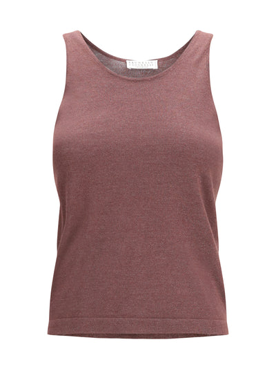 sparkling knit tank top