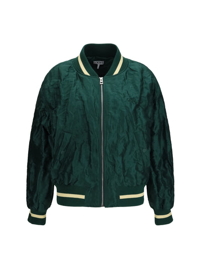 technical fabric bomber jacket