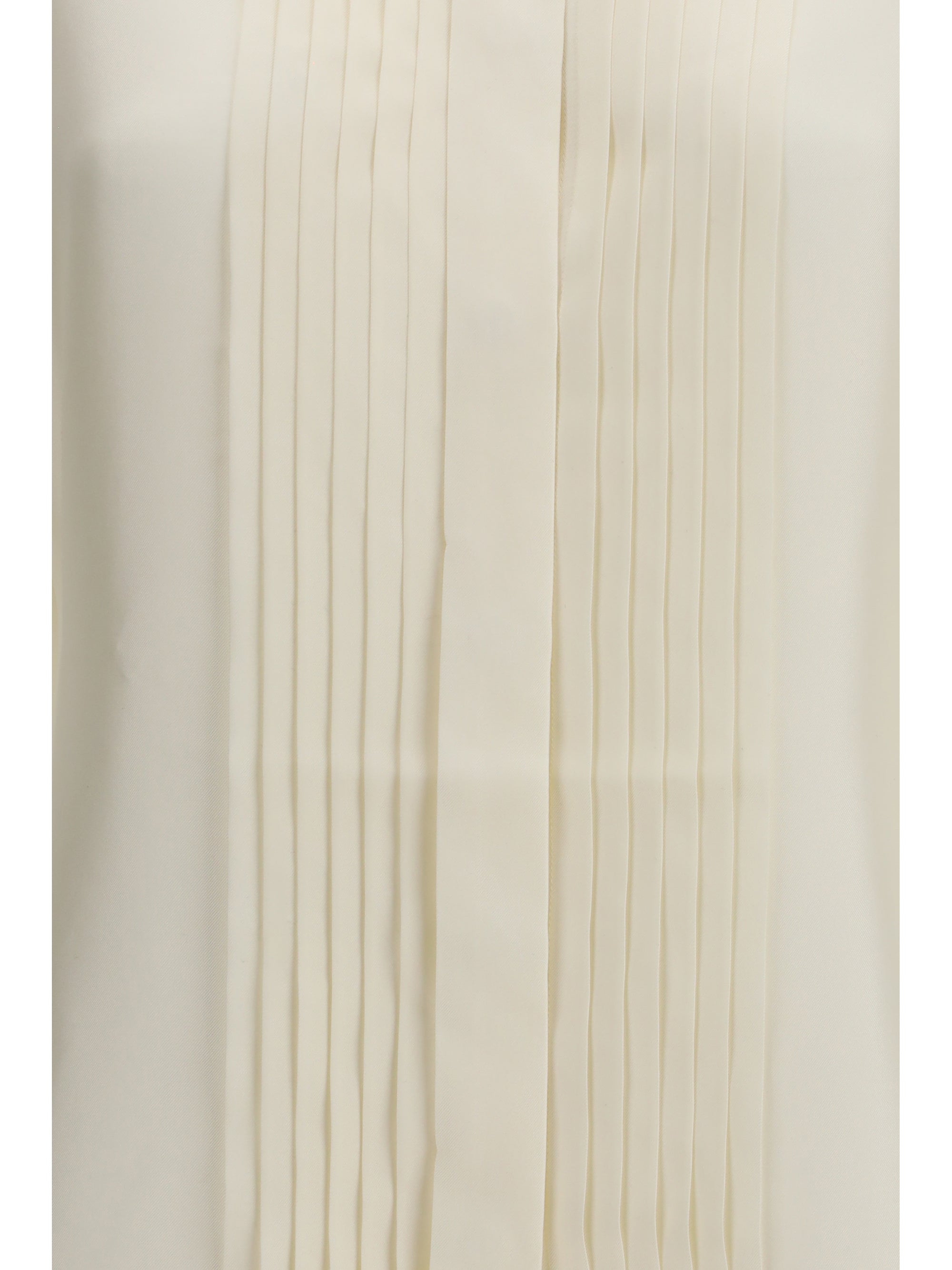 ROHE 36 shaped silk tuxedo shirt