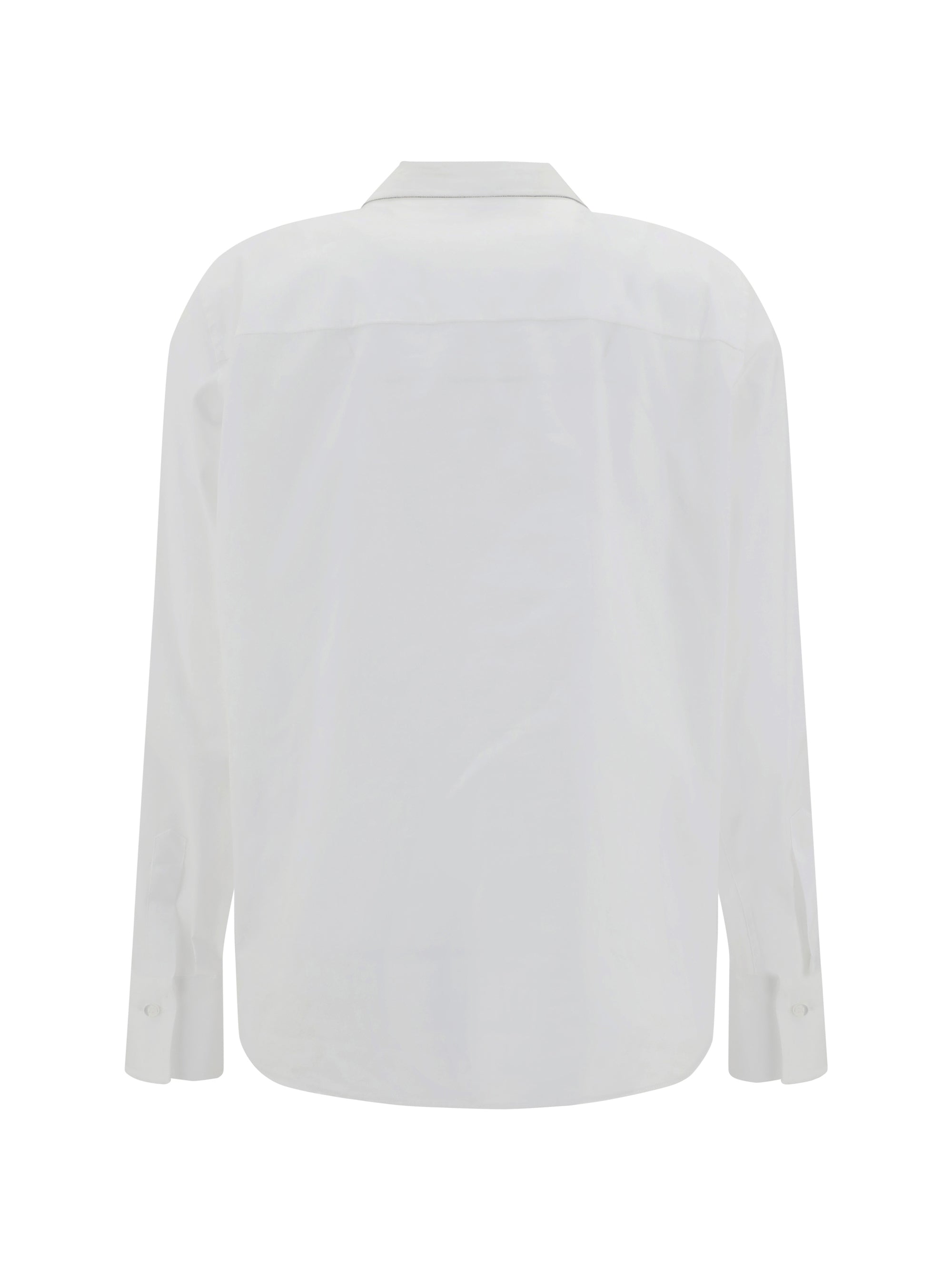 BRUNELLO CUCINELLI L shirt with iconic jewelry details