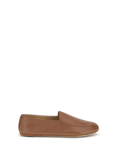 leather loafers