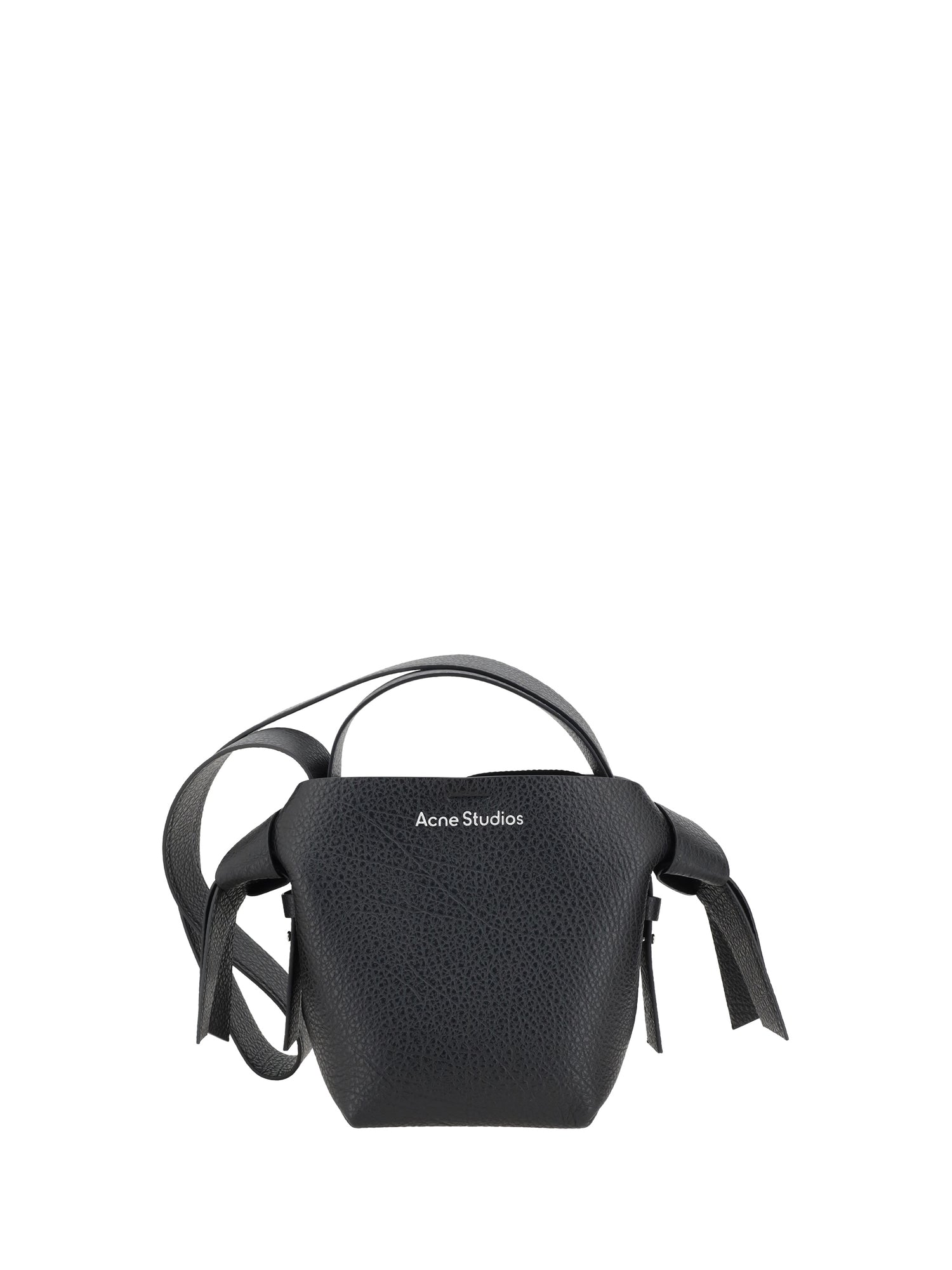 ACNE STUDIOS OS mini shoulder bag with musubi knot
