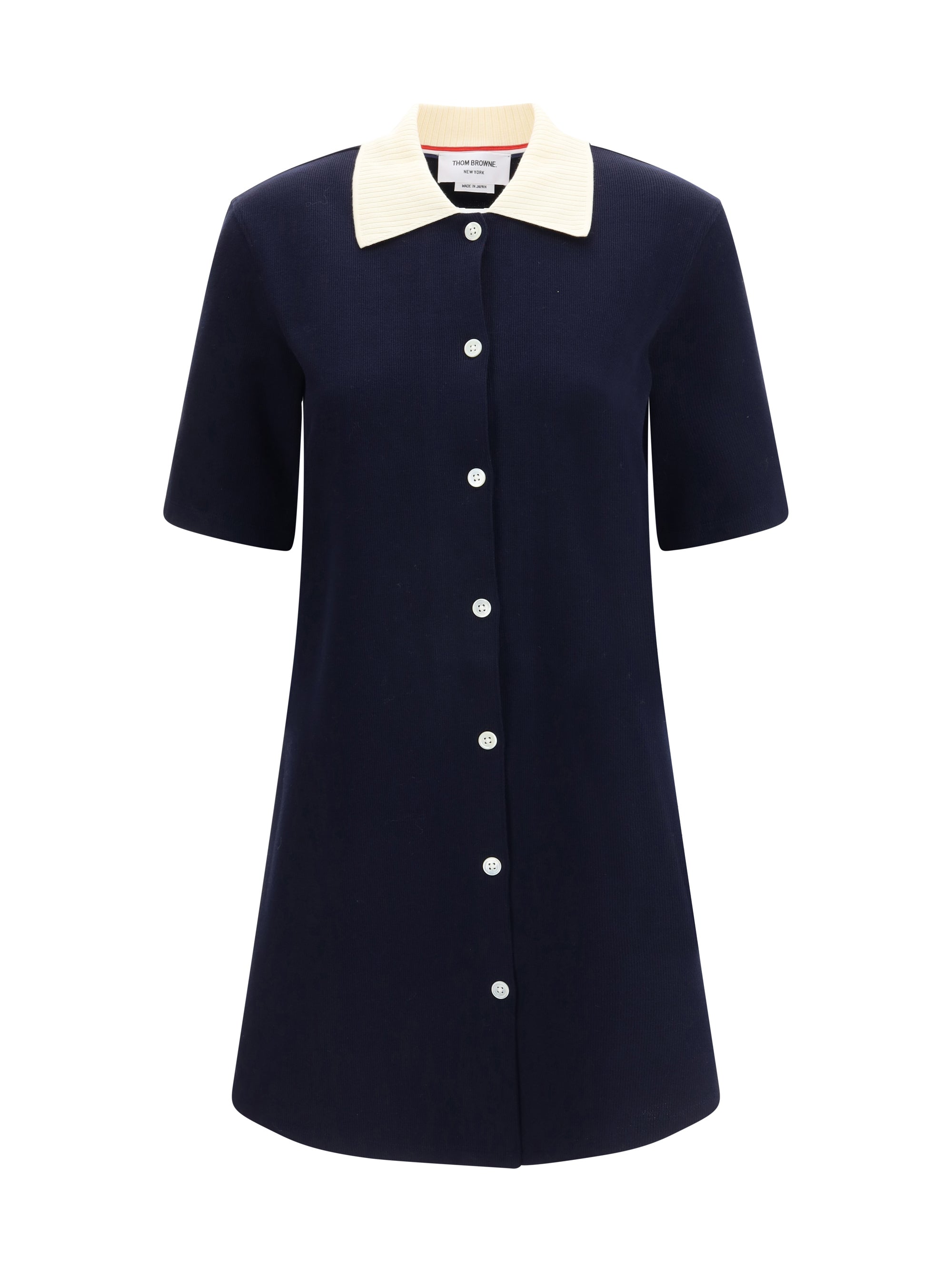 THOM BROWNE 42 short polo dress