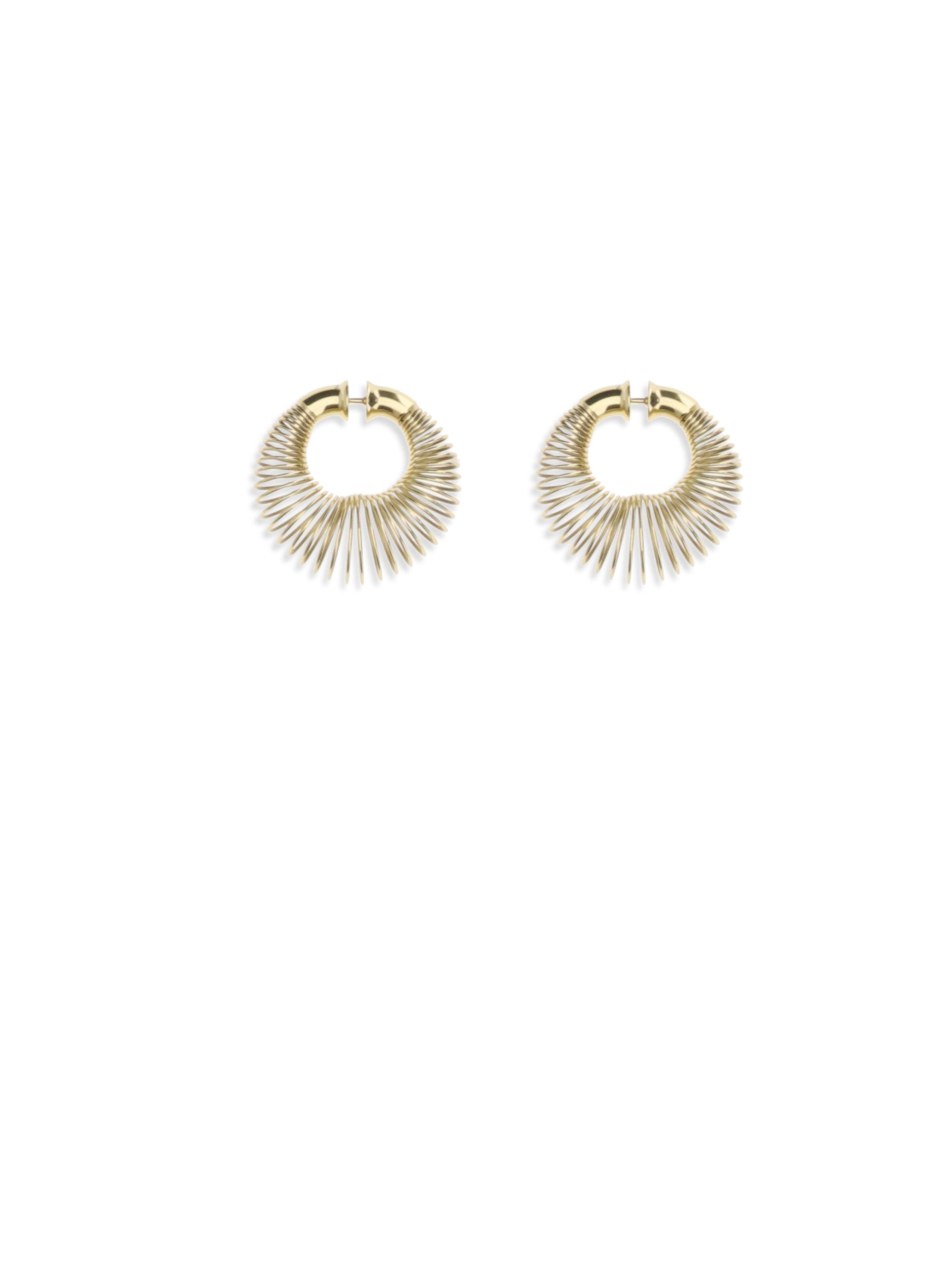ALAIA OS spiral earrings