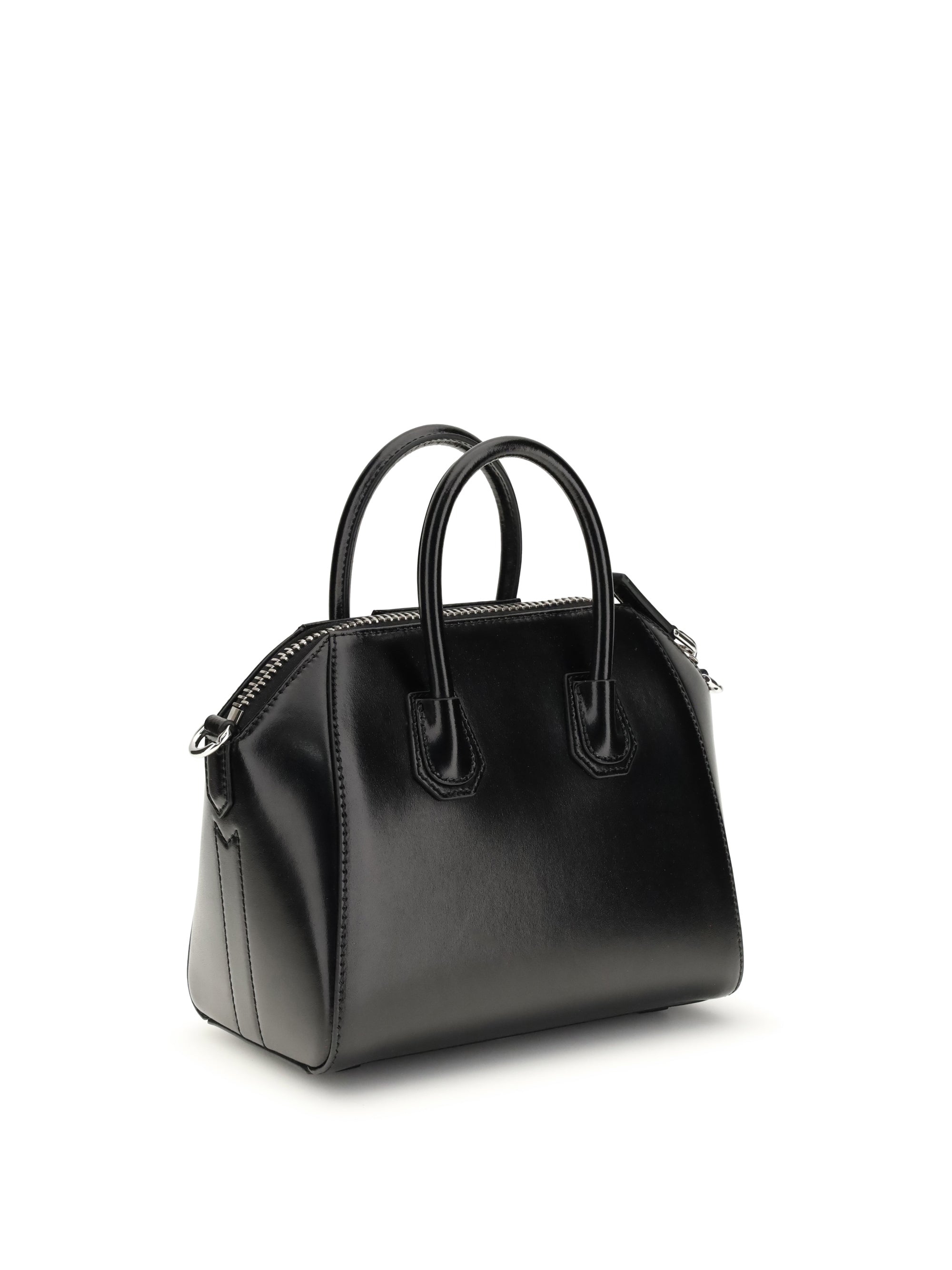 GIVENCHY OS box leather antigona mini handbag