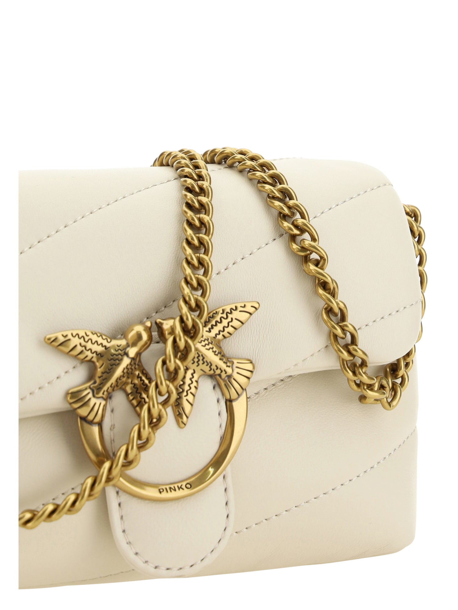 PINKO OS love baby shoulder bag